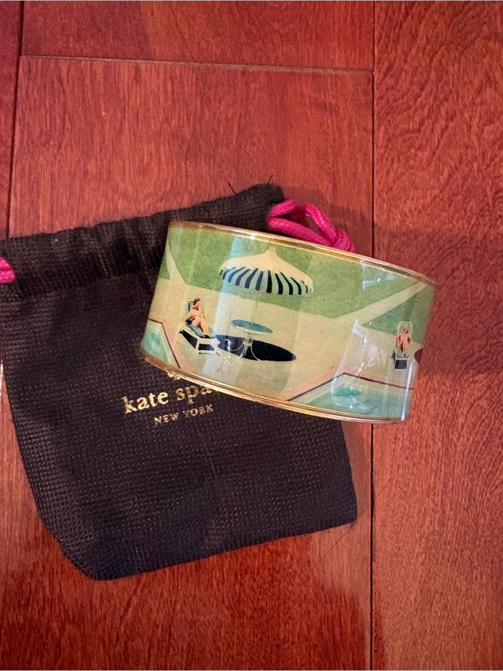 Kate Spade All in a Day's Work Gold Bangle